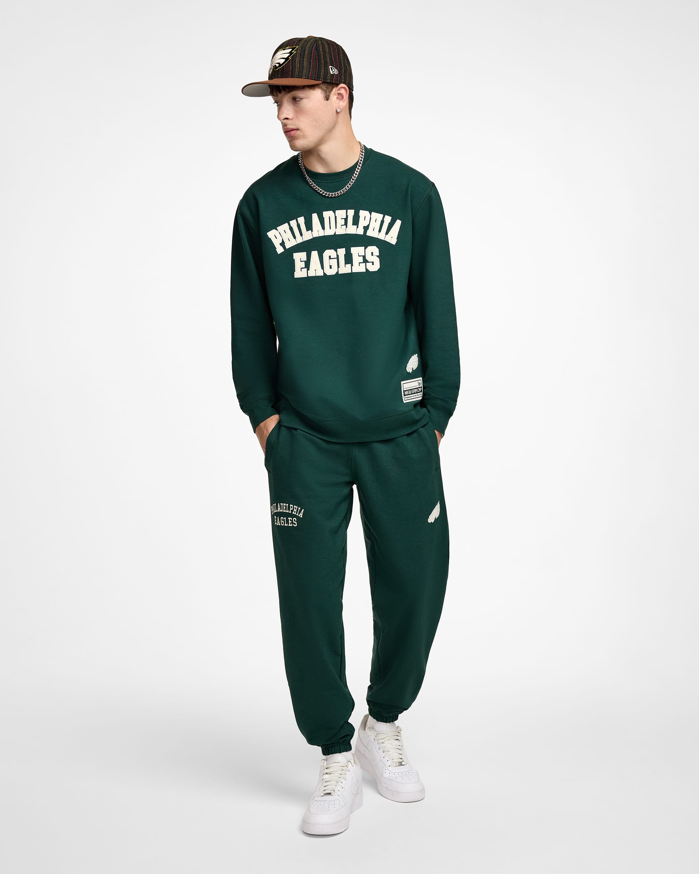 Atlanta Braves Dark Green Logo Select Sweatpants