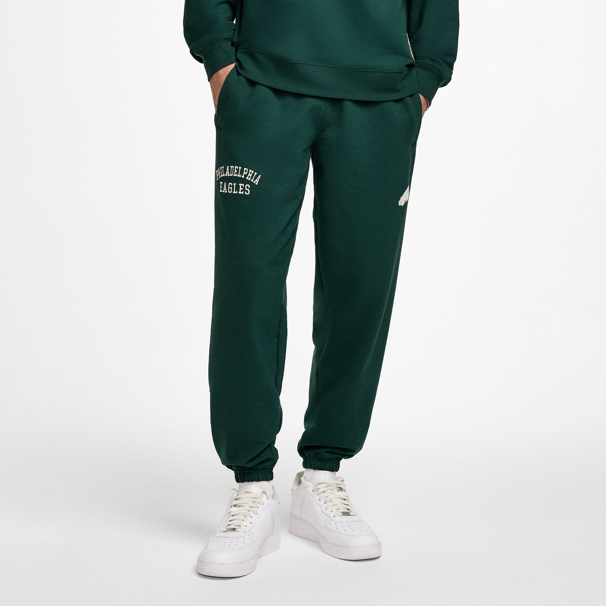 Atlanta Braves Dark Green Logo Select Sweatpants