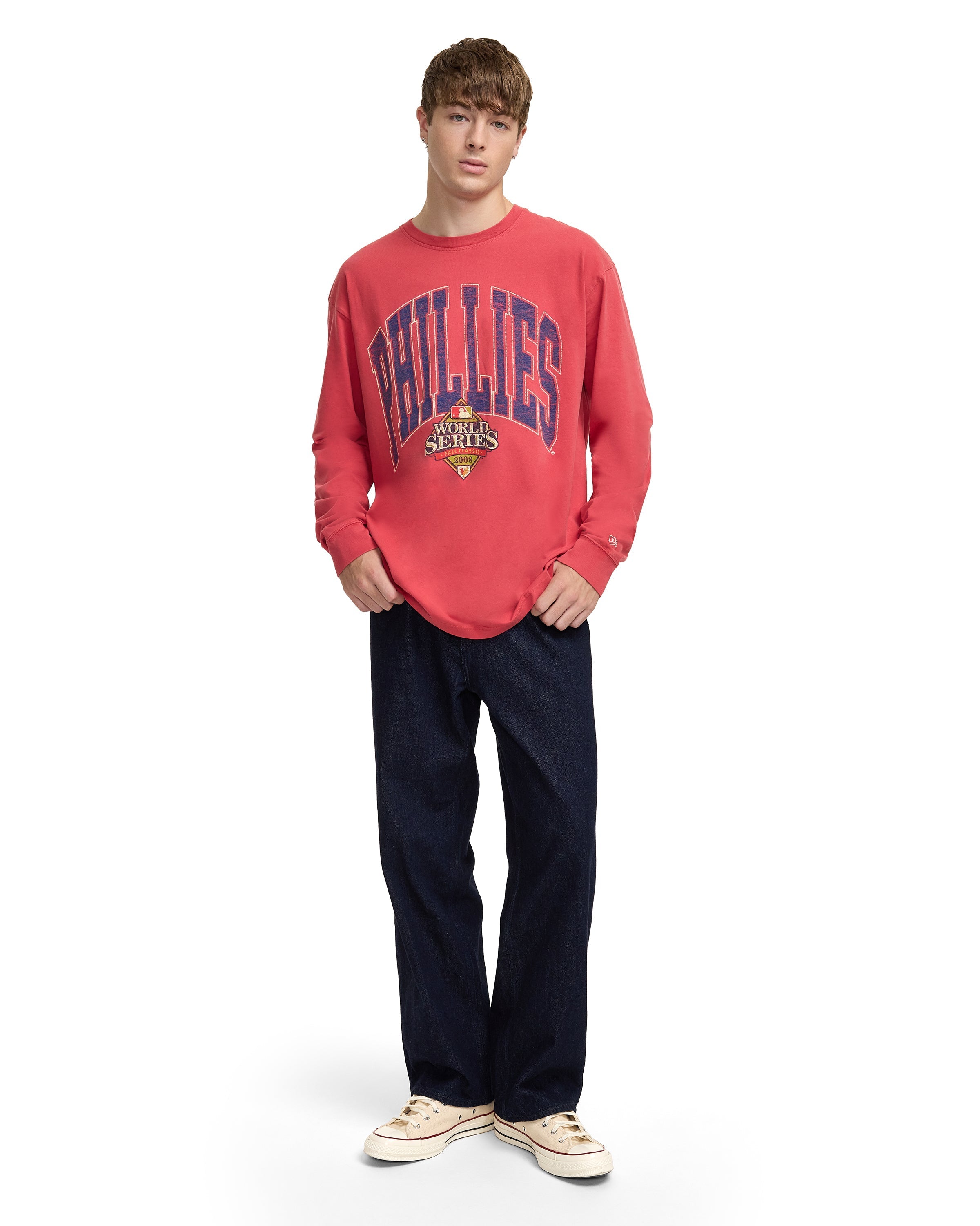 Atlanta Braves Oversized Essentials Long Sleeve T-Shirt