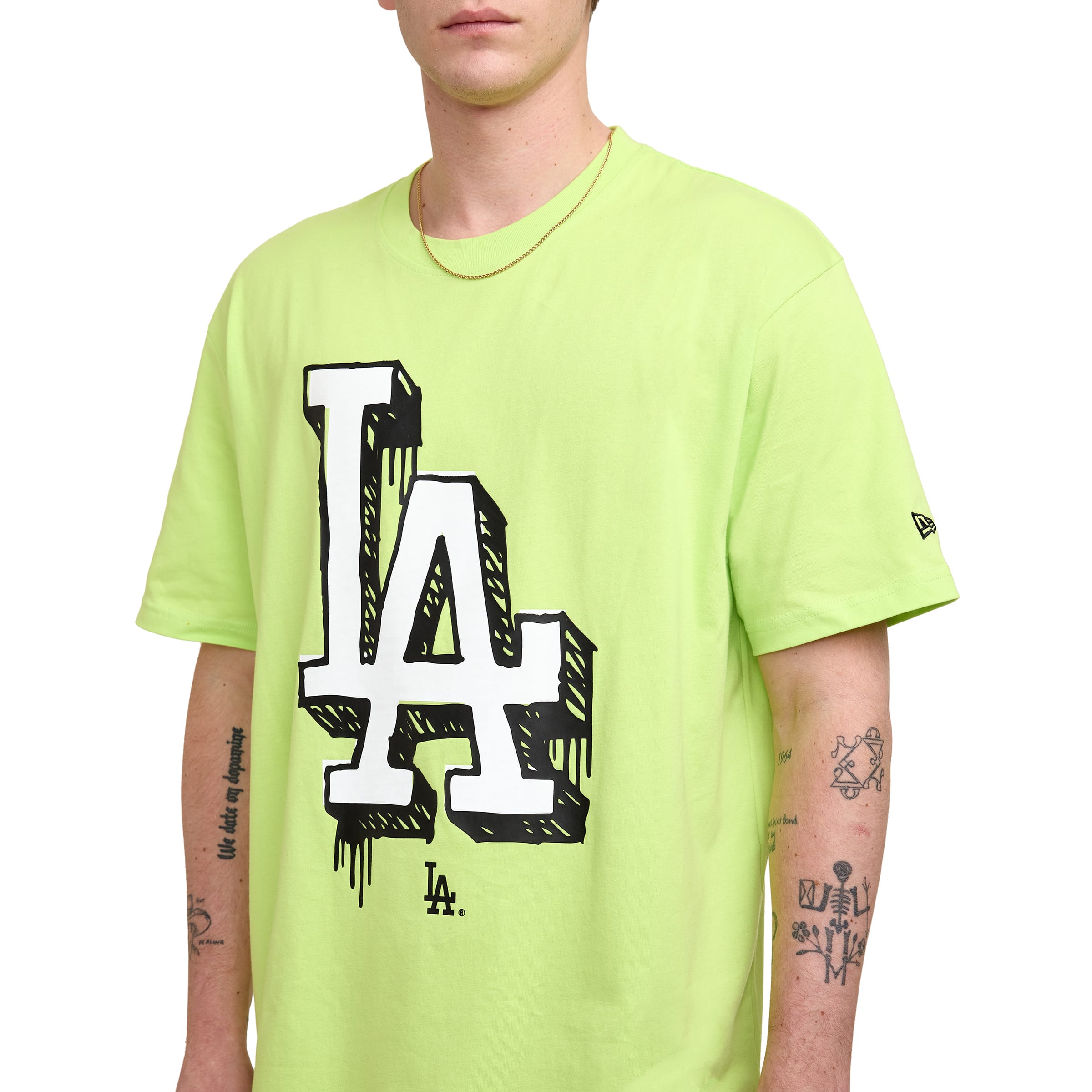 Atlanta Braves Hi Vis Doodle T-Shirt